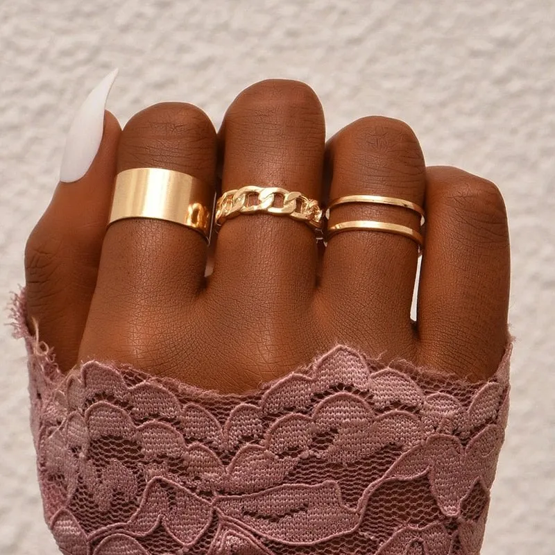 Italienisches Romantik-Ring-Set