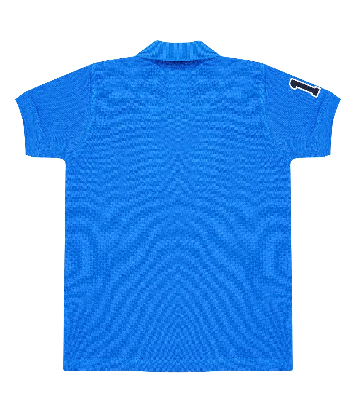 JDC Boy's Royal Blue Solid T-Shirt