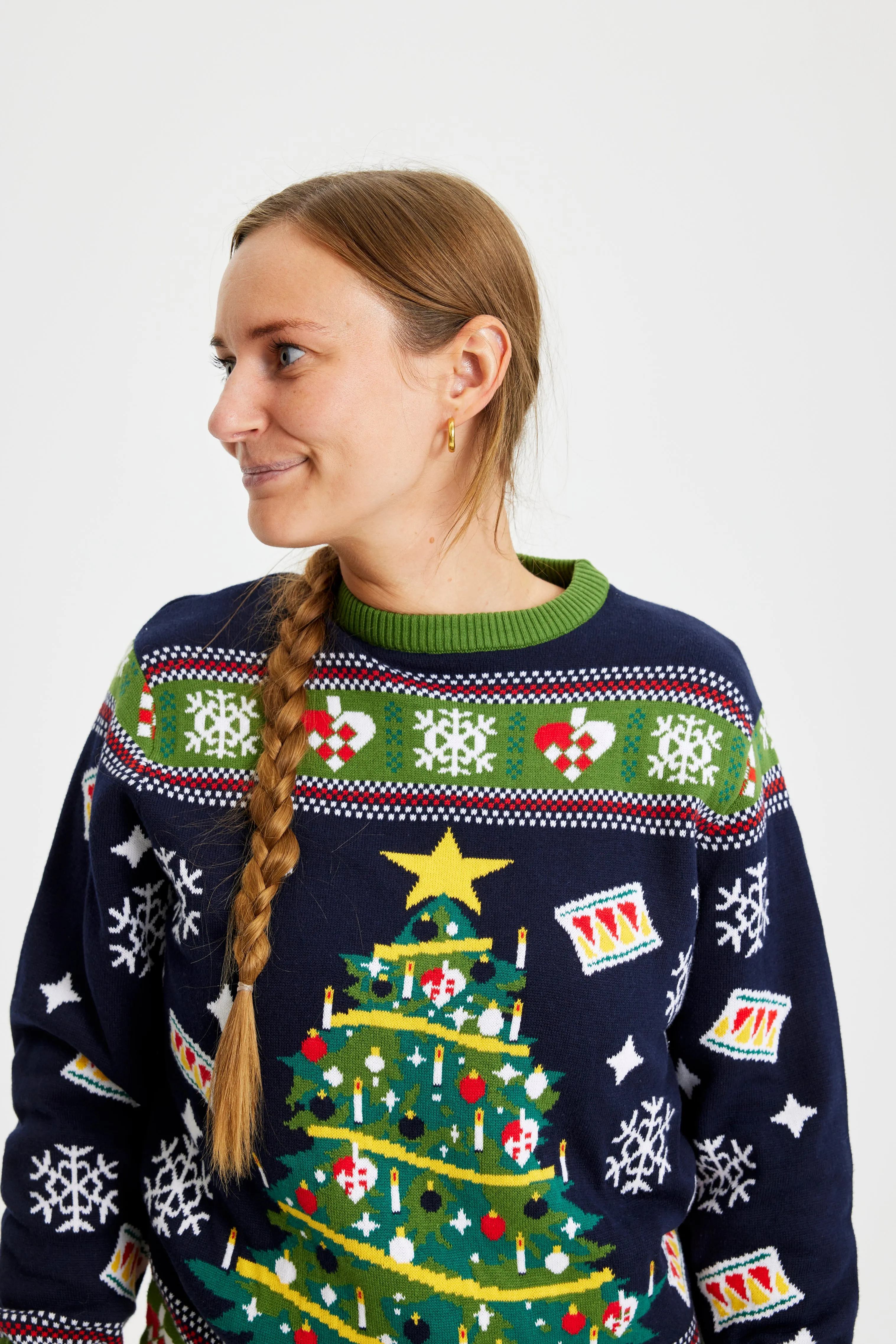 Juletræets Julesweater - Dame.