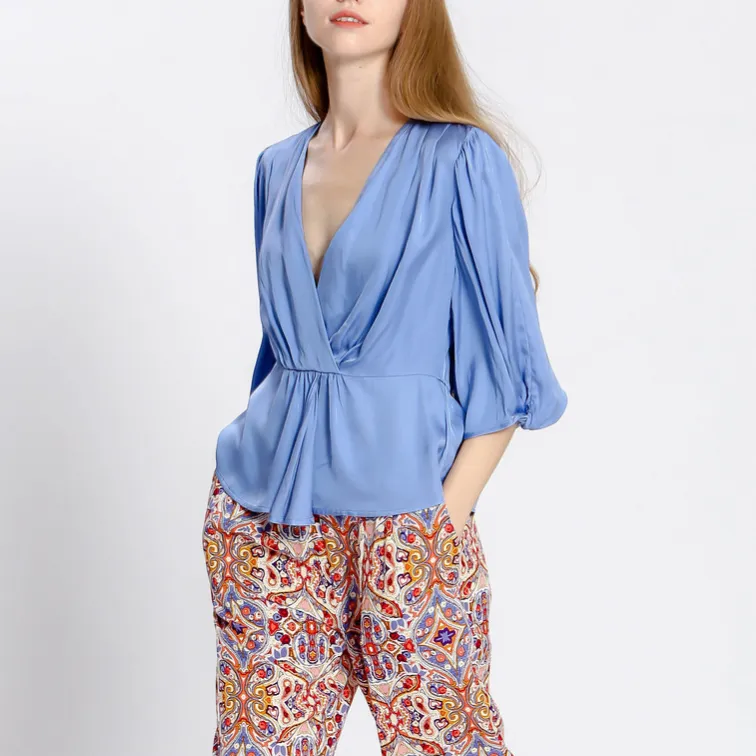 Juliette Blouse (Blue)