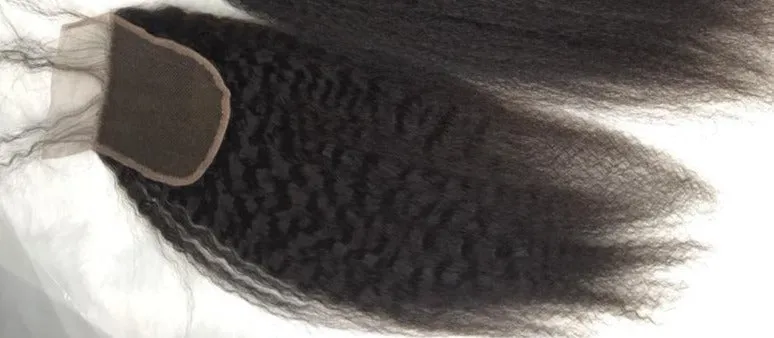 Kinky Straight Virgin Hair HD Closure/Frontal