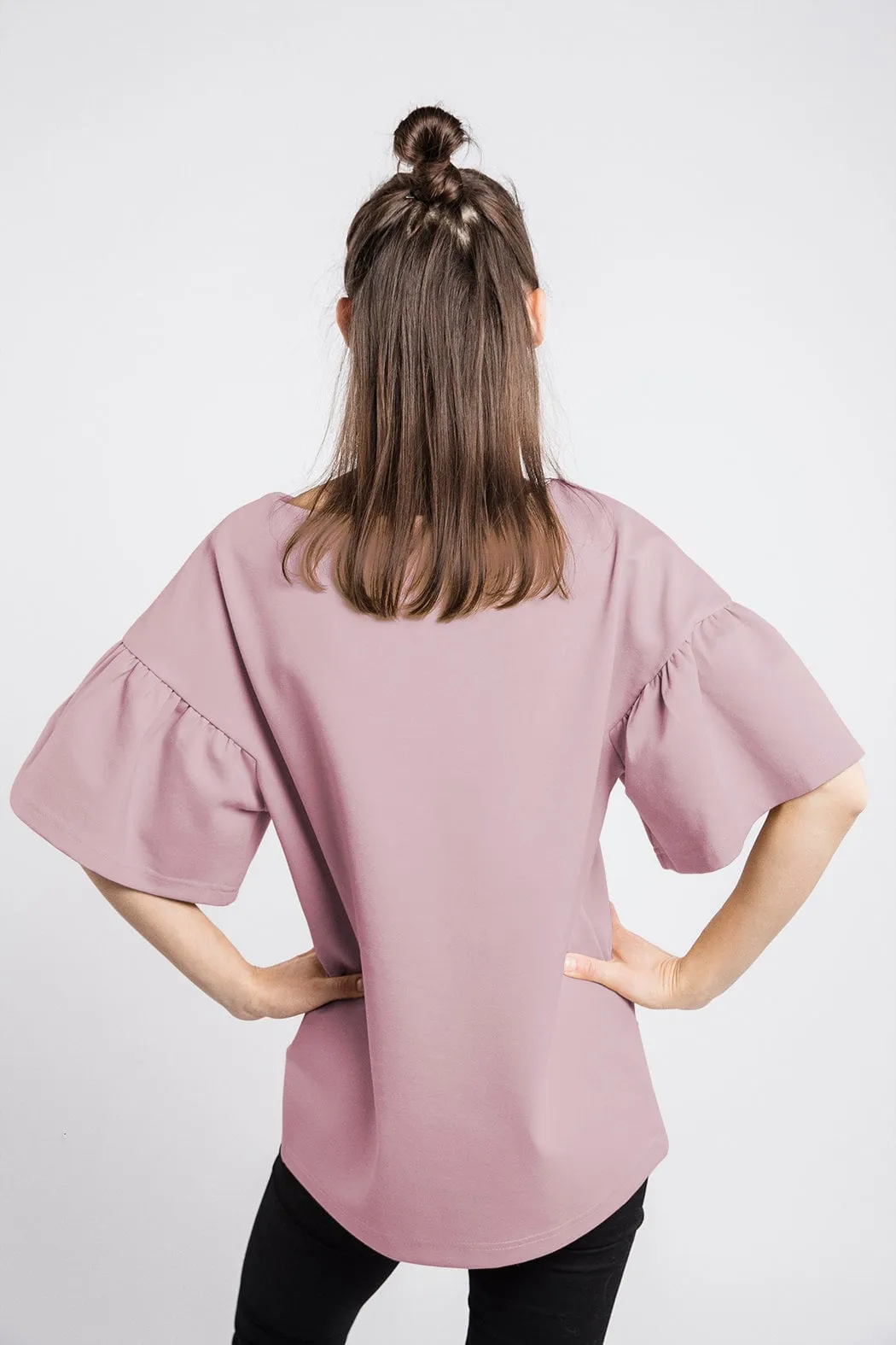 LeMuse LOVESTORY blouse, Dusty rose, S