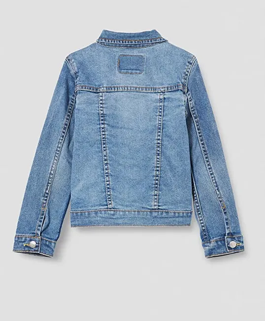 Levi's Kids Barstow Western Denim Jacket 3E4388-M0K medium blue