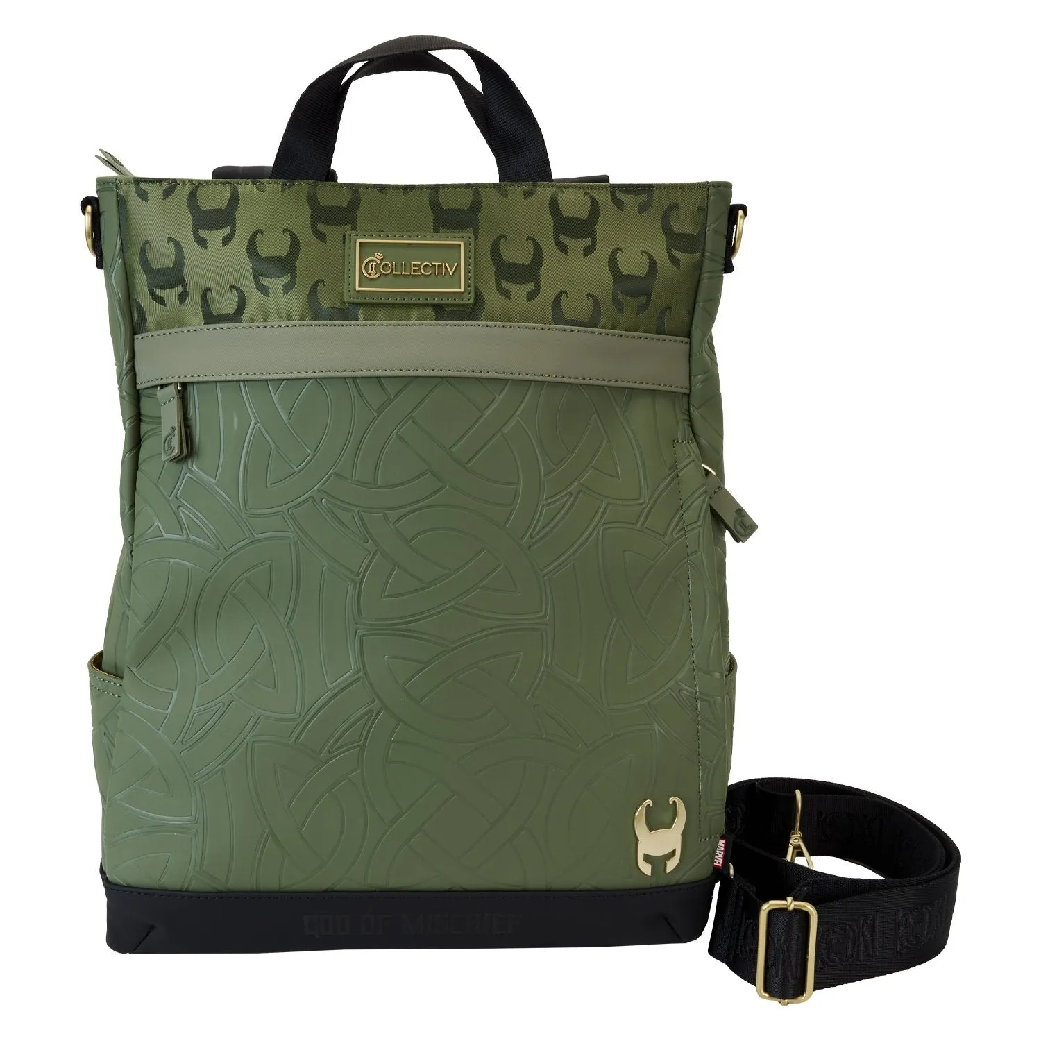 Loungefly Collectiv Marvel Loki The Creativ Convertible Tote Bag