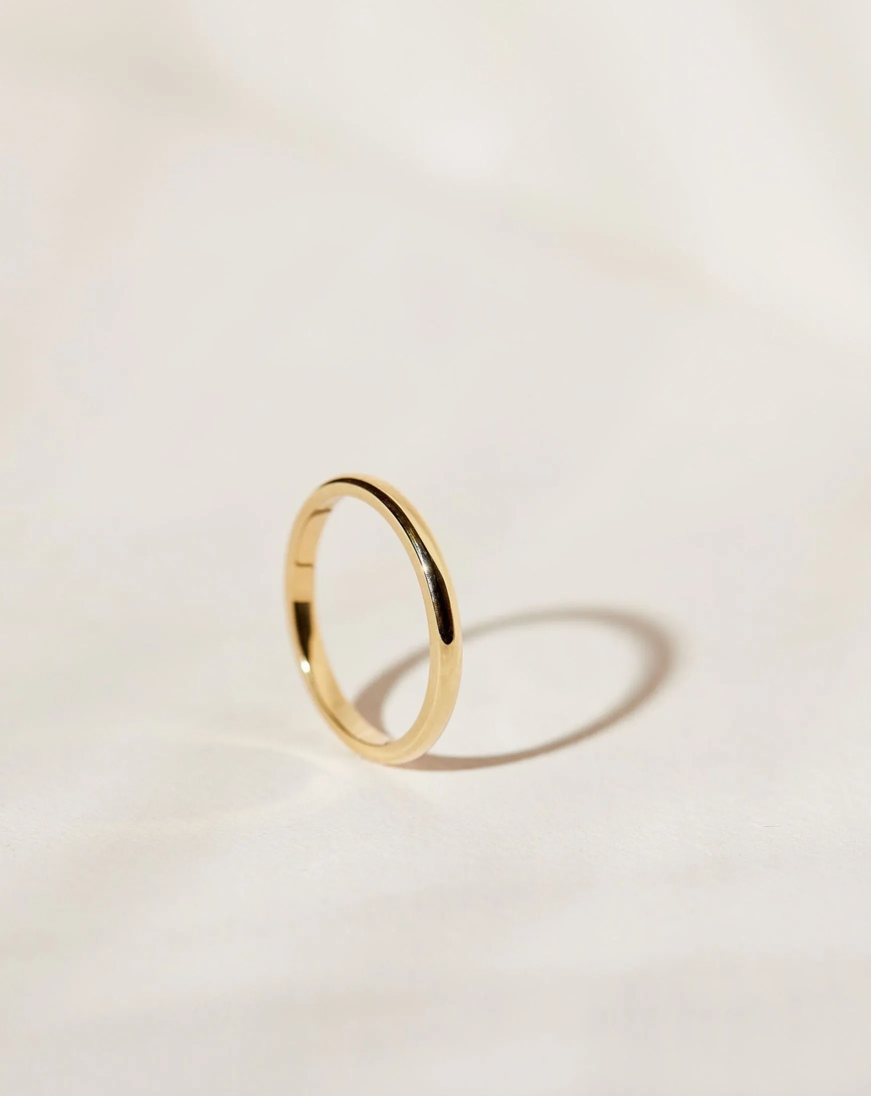 *Made to Order* Gable Band - 14k Solid Gold