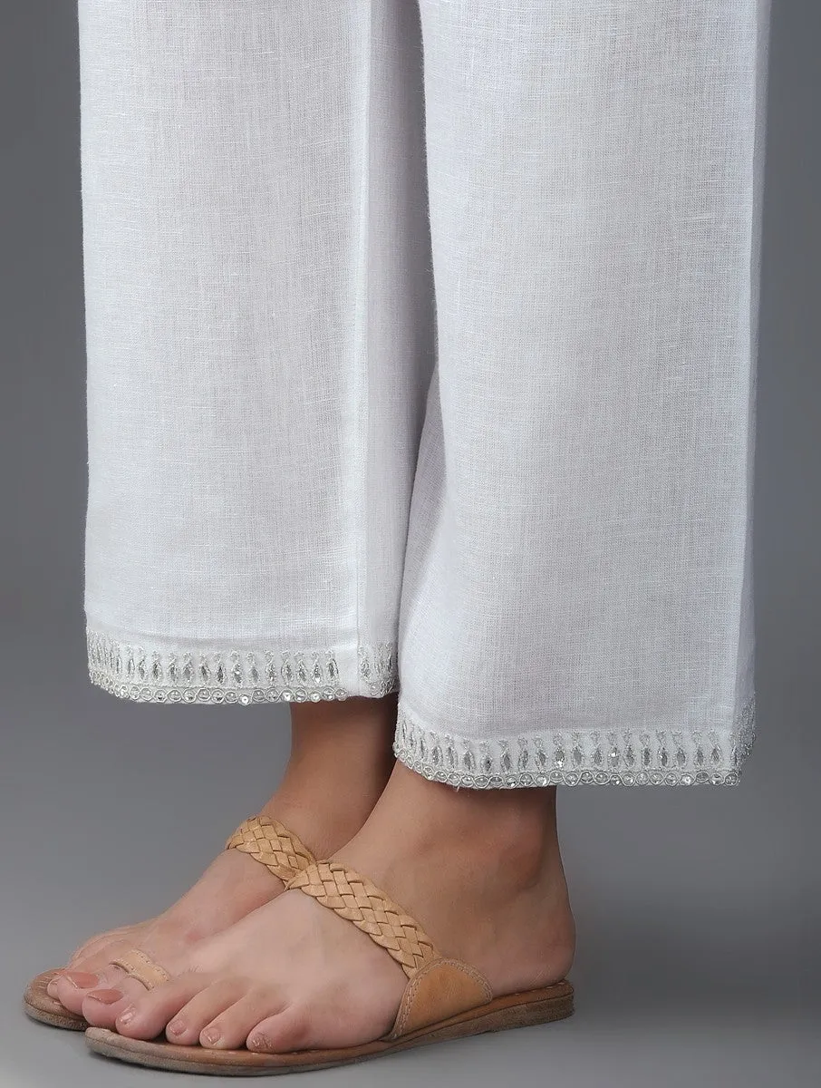 Makayla Gotapatti Linen Pant