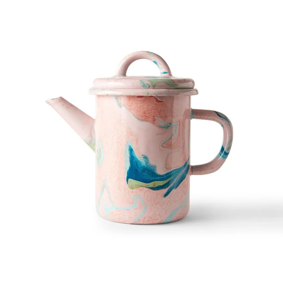 Marble Tea Pot (Multiple Colors)