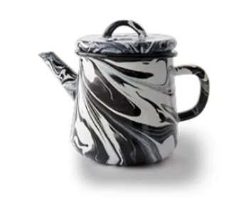 Marble Tea Pot (Multiple Colors)