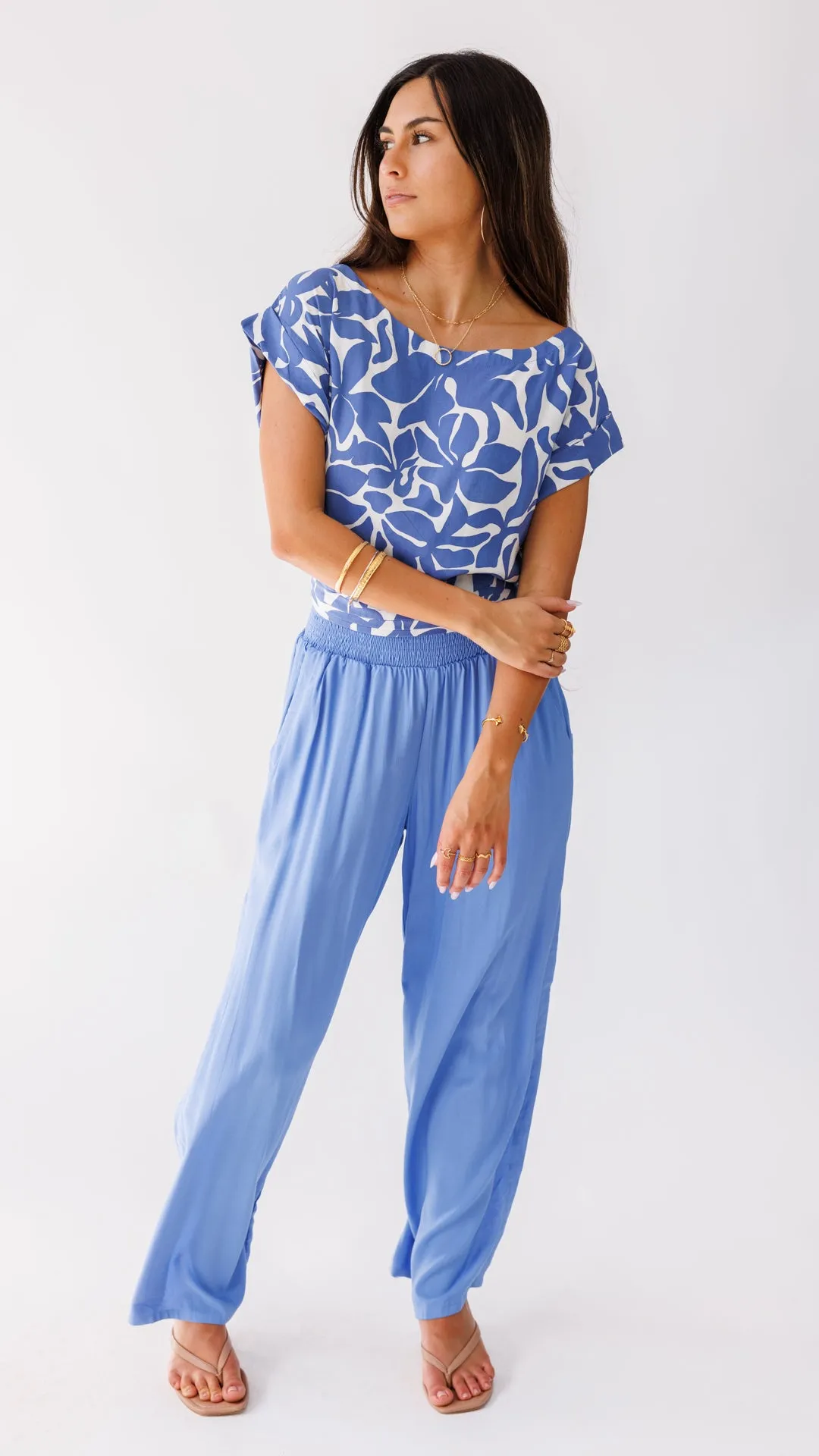 Mareva Top / Honolulu Blu