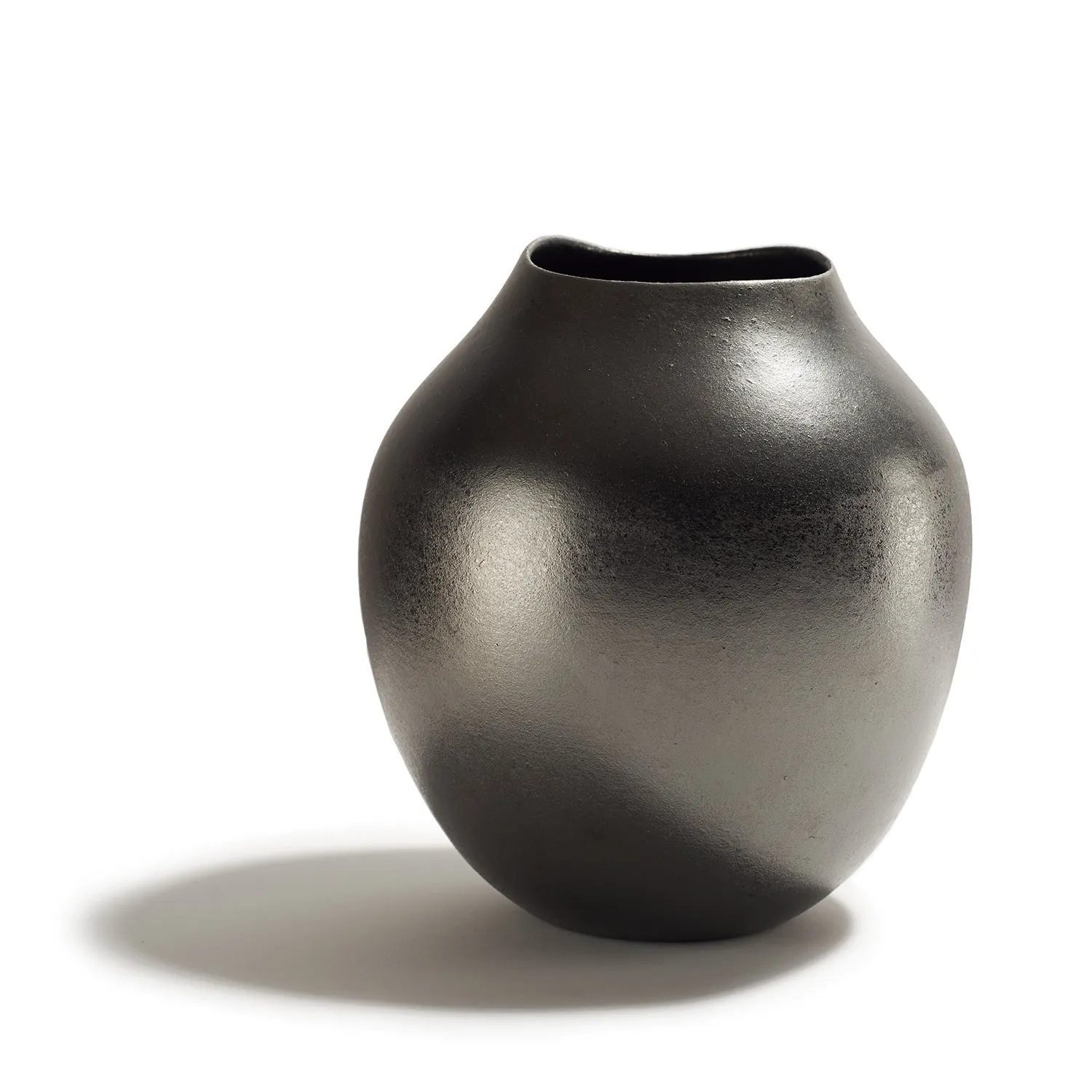 Medium Gun Metal Gray Jar