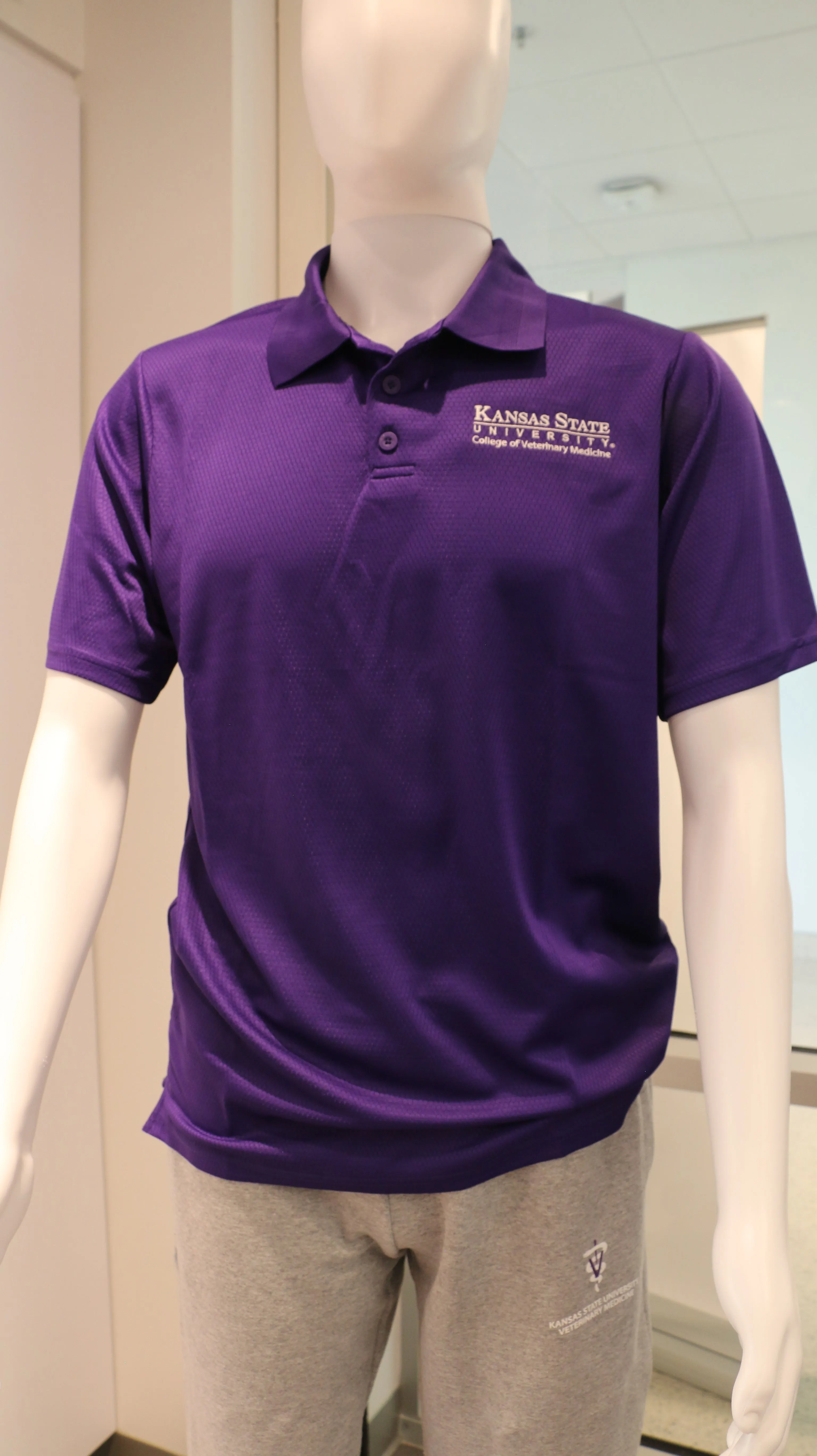 Men's Holloway Prism Polo Purple