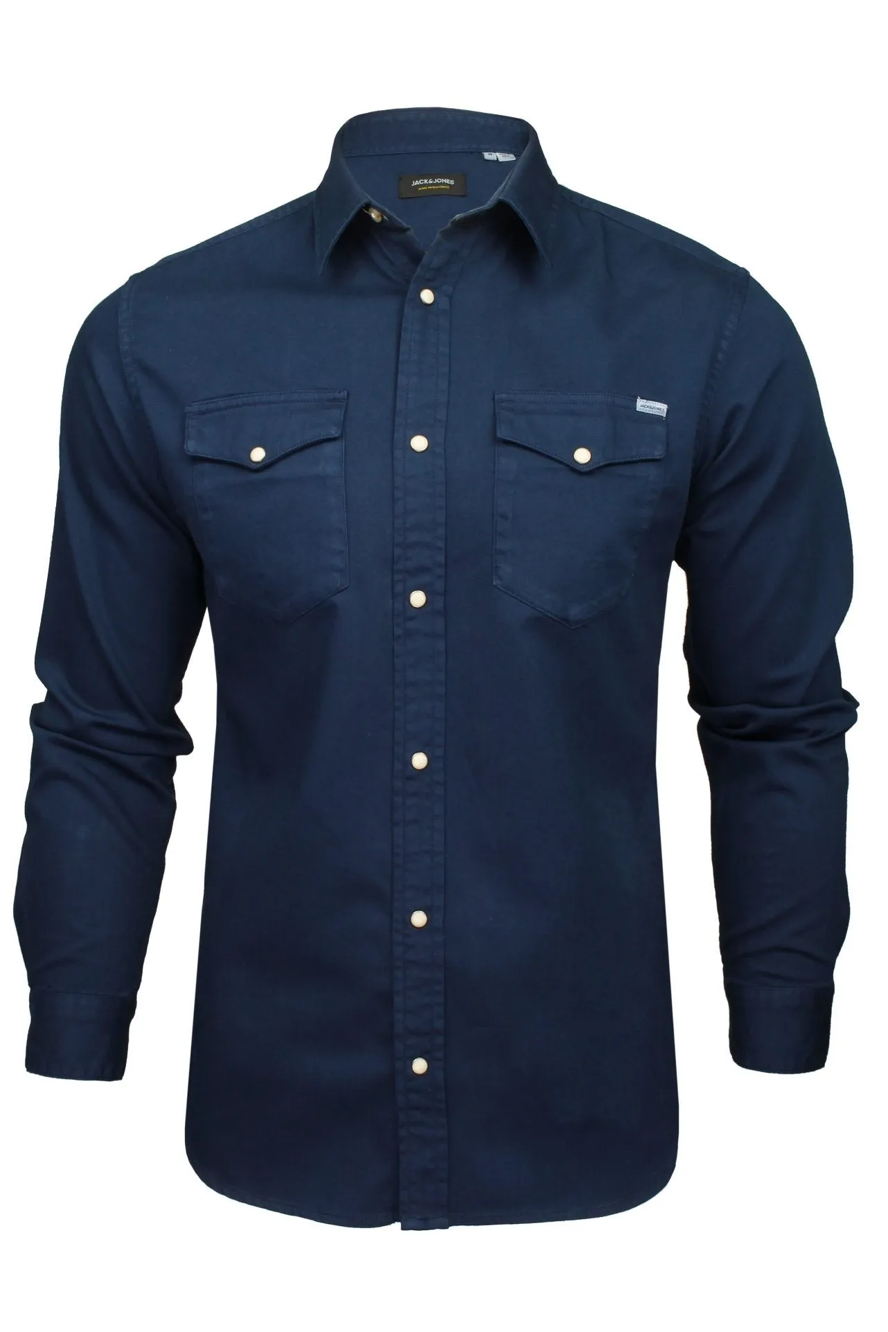 Mens Jack & Jones 'Sheridan' Denim Shirt - L/S