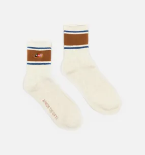 Mid Retro Sock Mens Socks - Brown