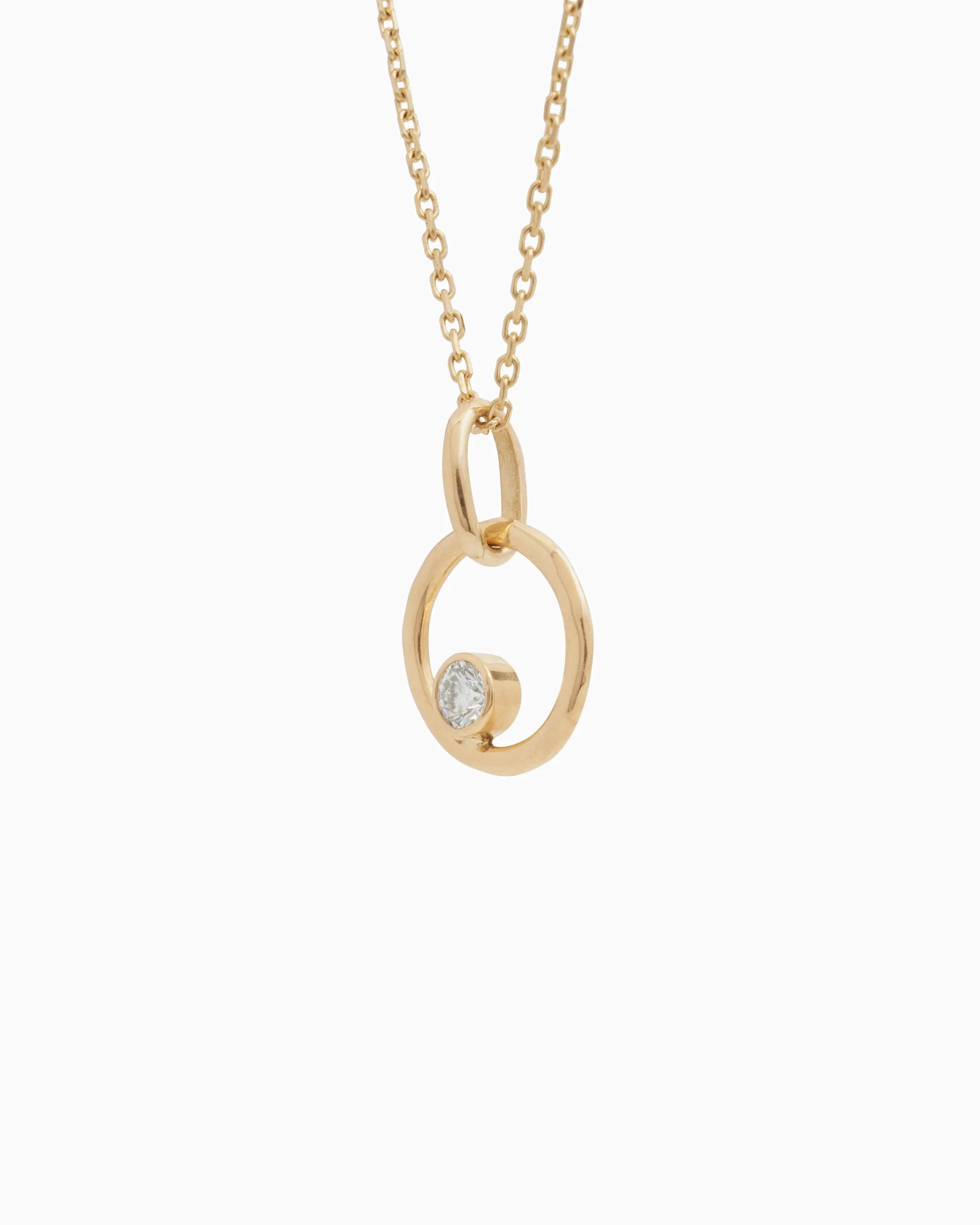 Mini One Love Pendant - Diamond