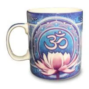 Mug, Om Flower 16oz.