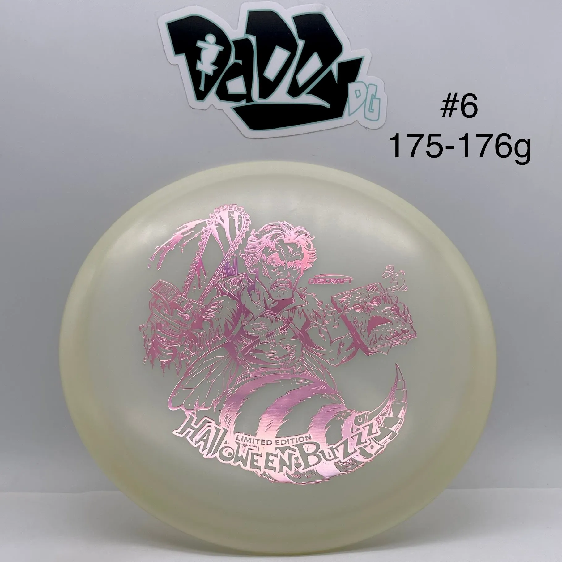 **NEW Discraft Glo Z-line Buzzz Glow Halloween 2023 Edition Midrange