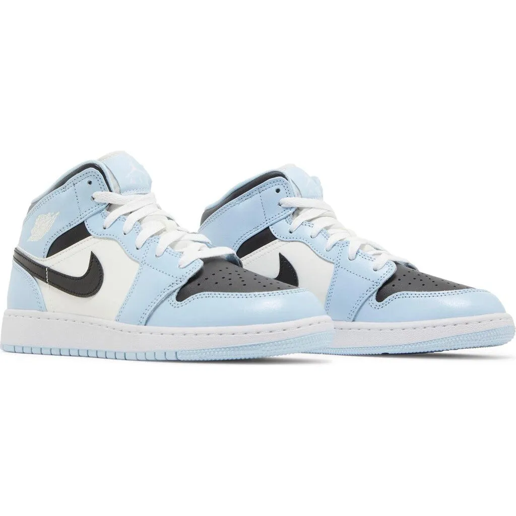 Nike Air Jordan 1 Mid 'Ice Blue' GS