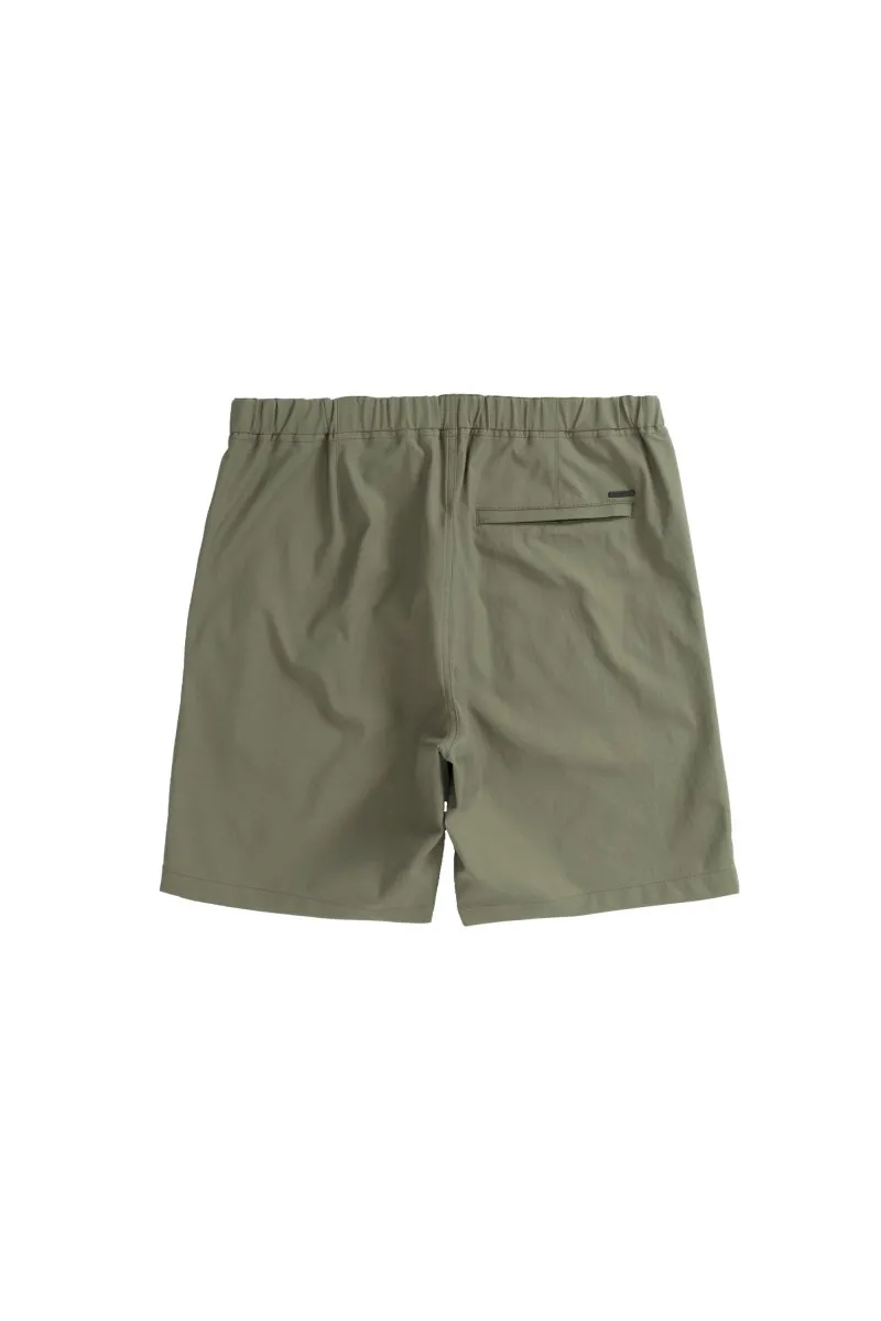 Norse Ezra Relaxed Solotex Twill Shorts Sediment Green