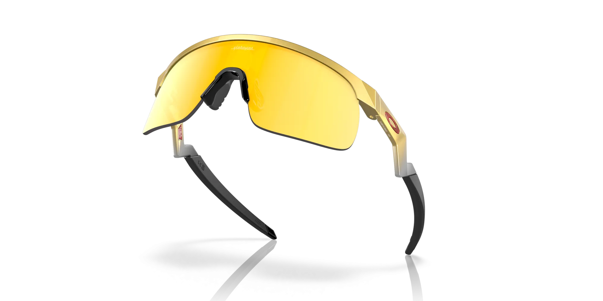 Oakley Resistor Prizm 24K Lenses Olympic Gold Frame - (Youth Fit)