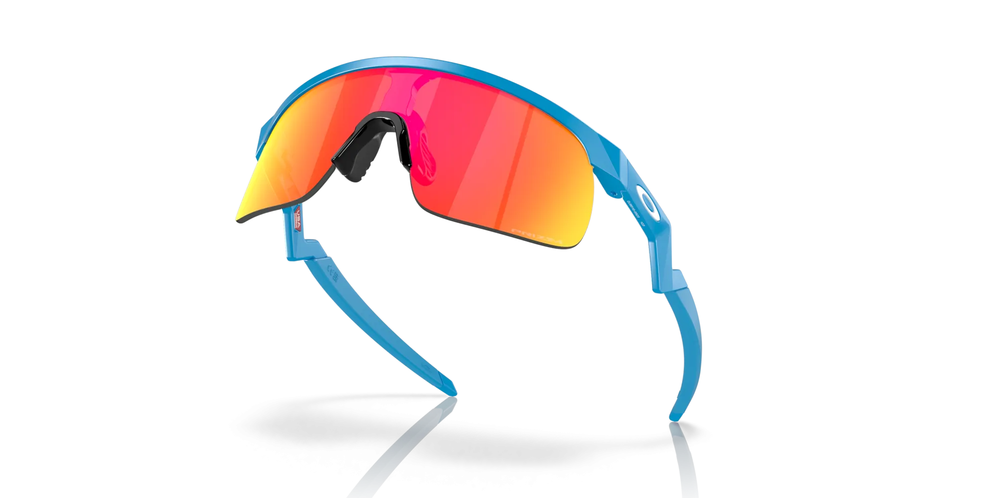 Oakley Resistor Prizm Ruby Lenses Sky Blue Frame - (Youth Fit)