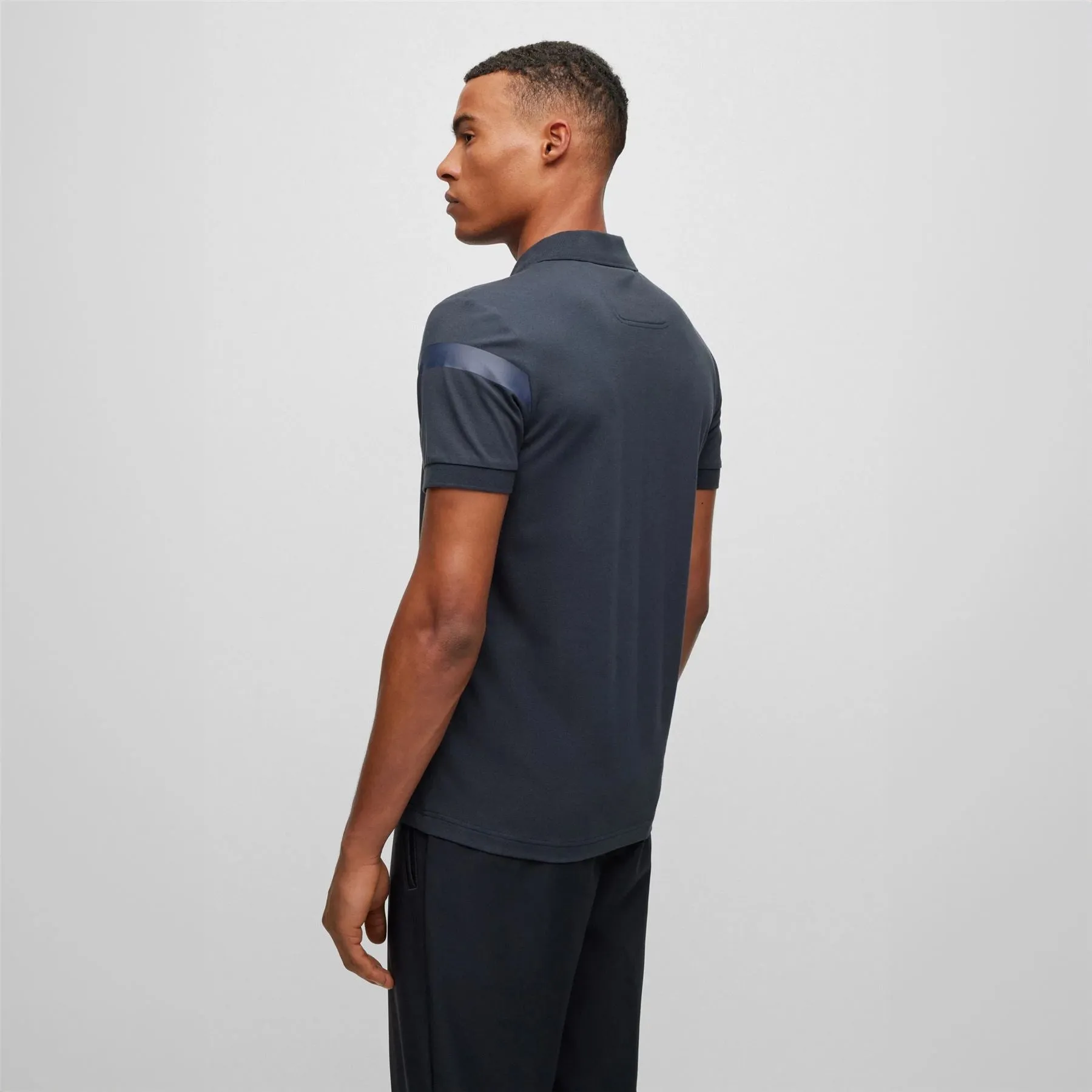 Paule Cotton Jersey Slim Fit Polo Dark Blue - W23