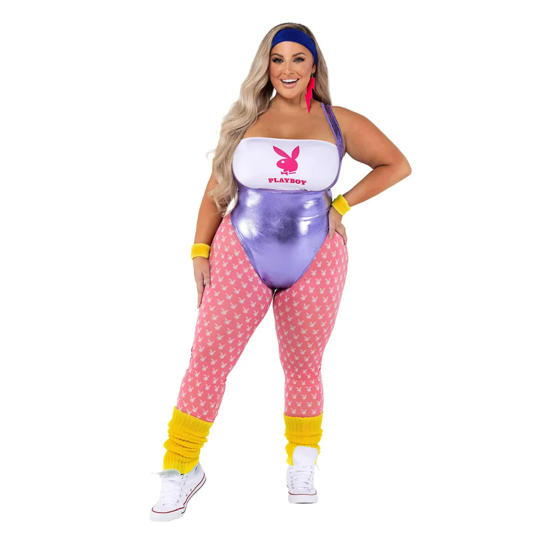 Playboy 80's Fitness Costume