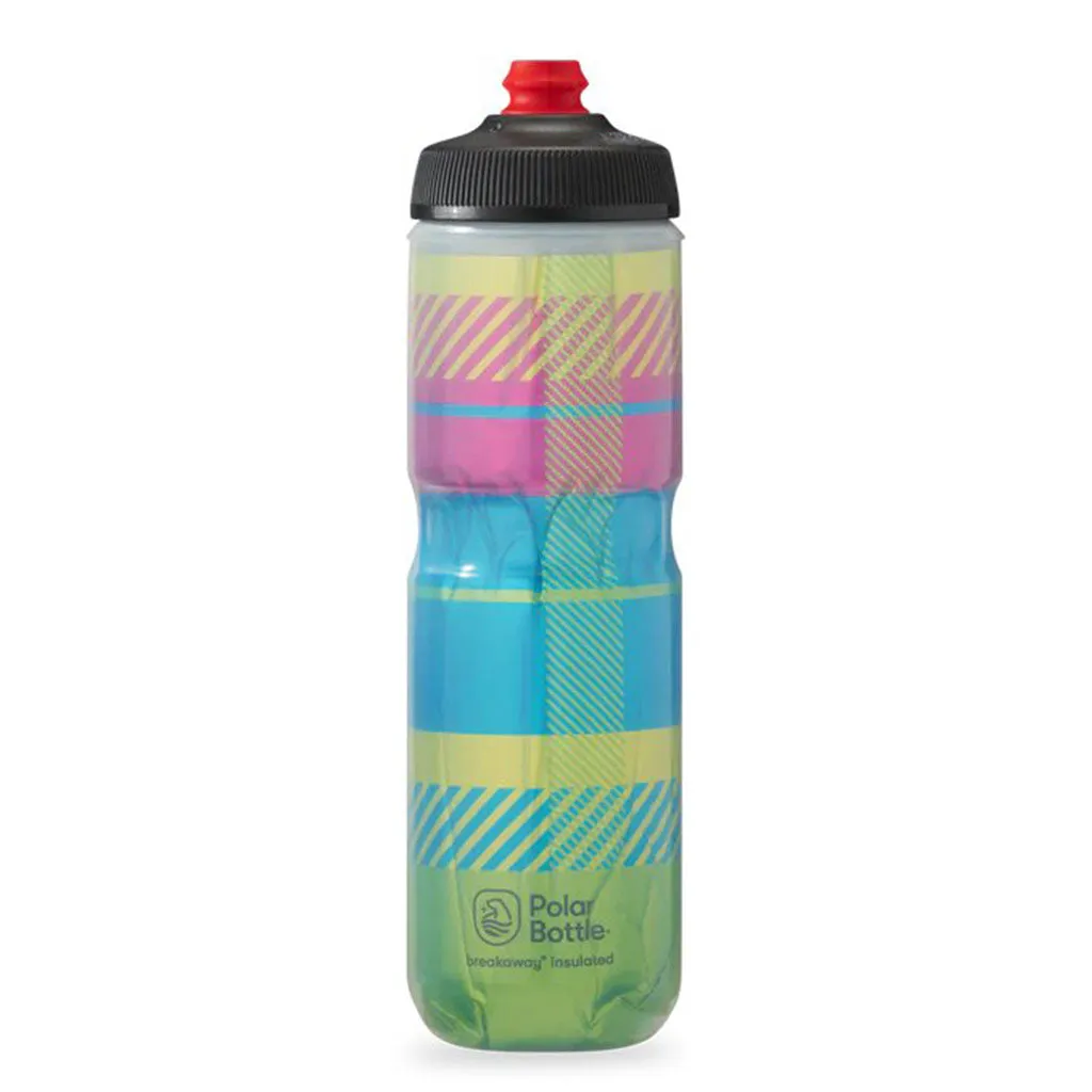 Polar Breakaway Insulated Tartan Bottle - (710ml)