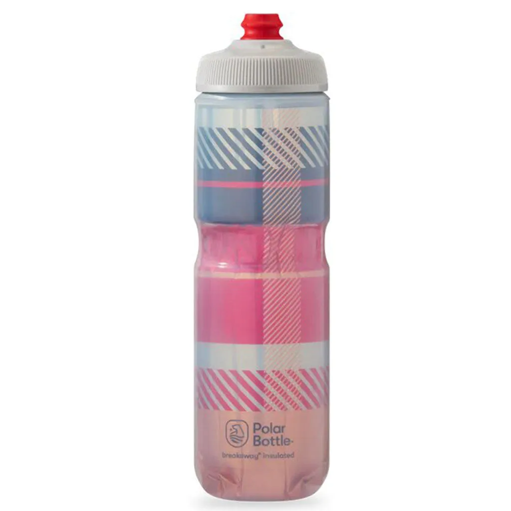 Polar Breakaway Insulated Tartan Bottle - (710ml)