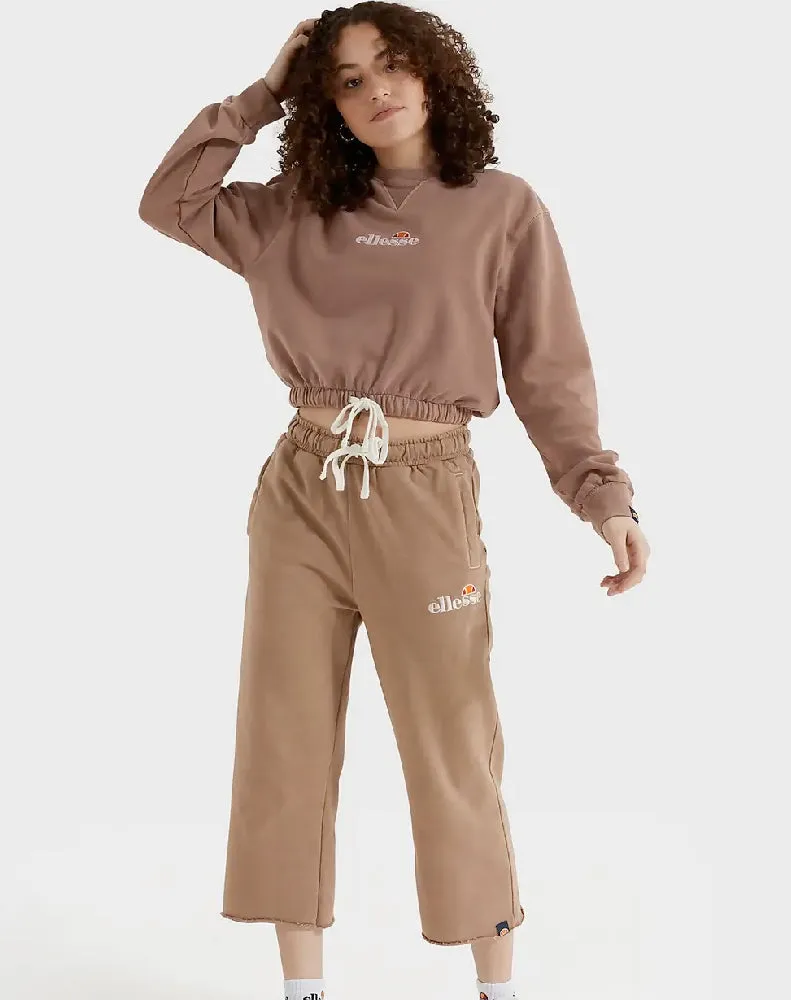 POPSY CROPPED SWEATSHIRT BROWN