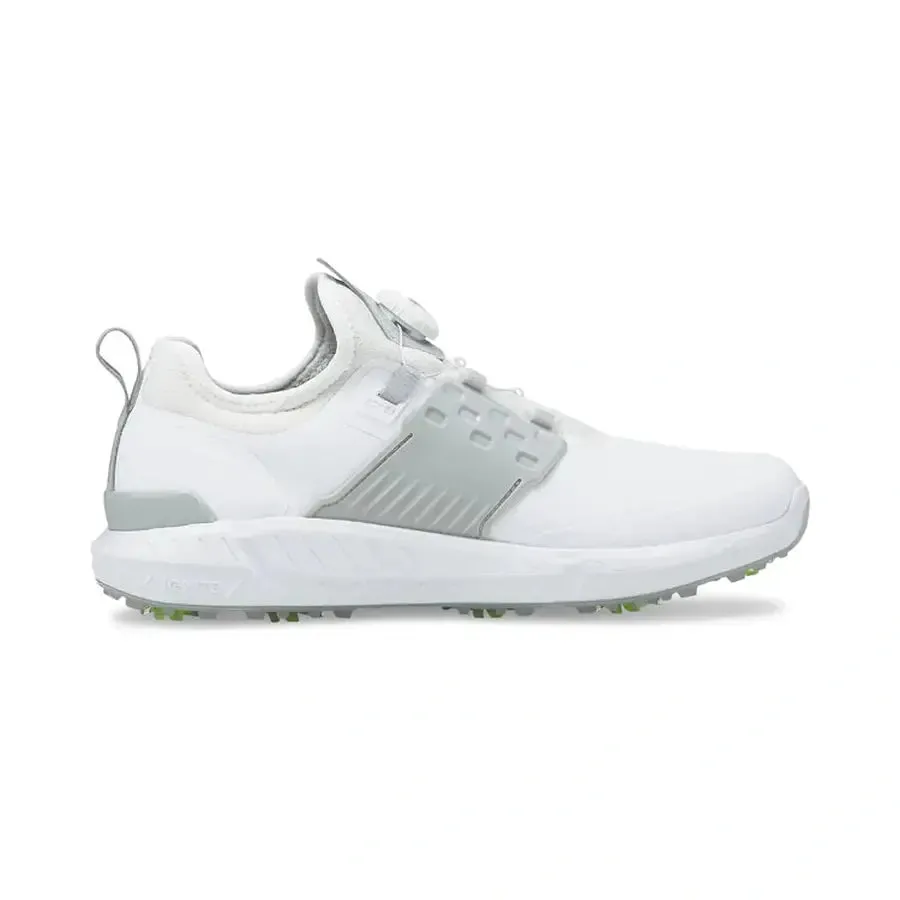 Puma Ignite Articulate Disc Spiked Golf Shoes - White