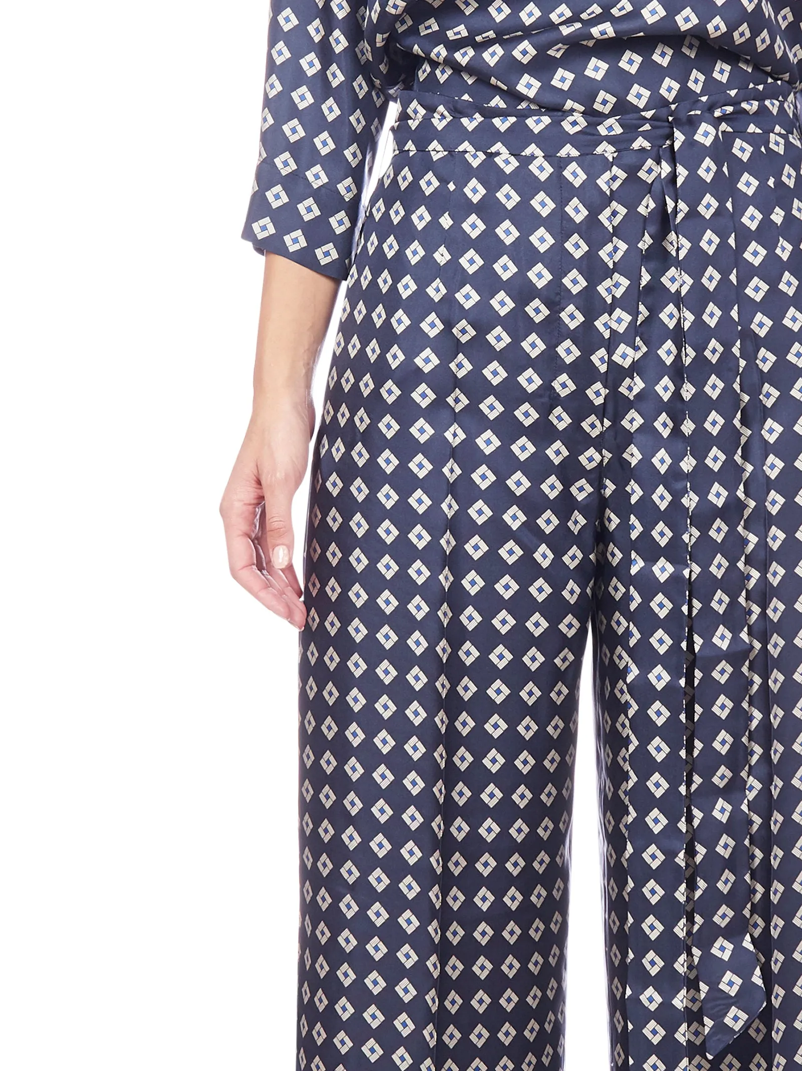 'S Max Mara Belted Trousers