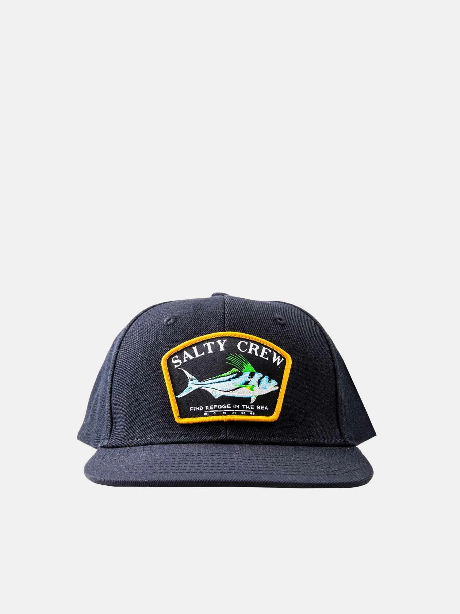 Salty Crew Rooster 6 Panel Cap - Black