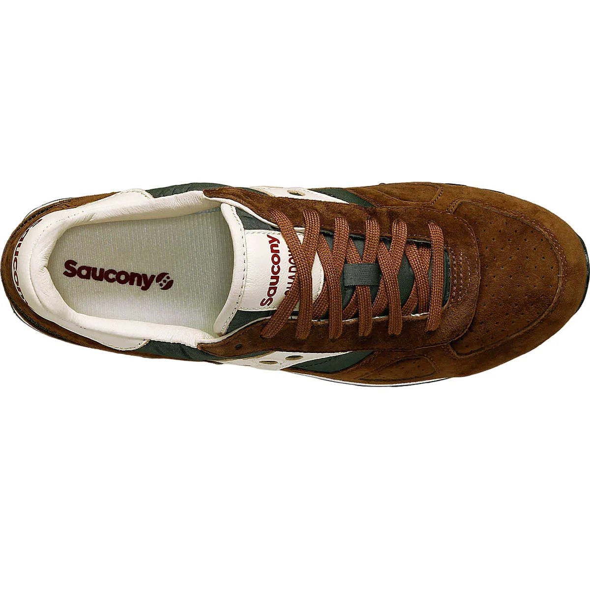 Saucony Original men's sneakers shoe Shadow S70780-3 brown green