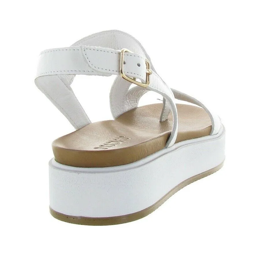 Scarpe donna Inuovo - Art. 112018 sandalo infradito bianco casual