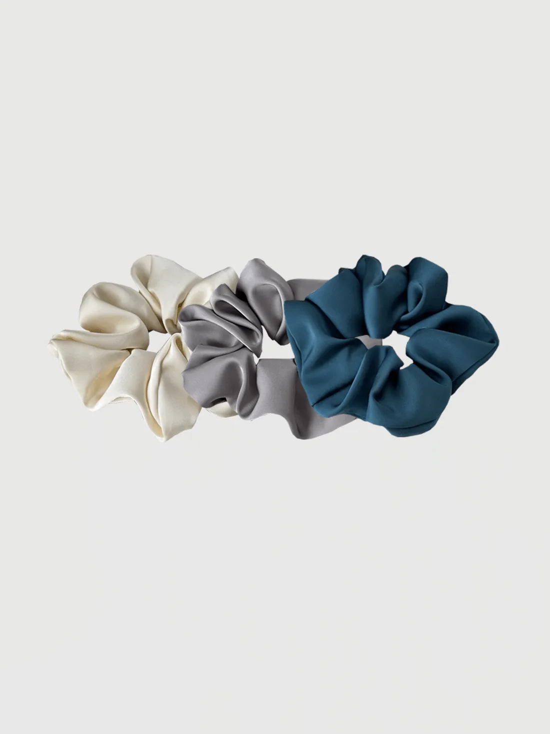 Soft Silk Satin Hair Tie 3 Pack