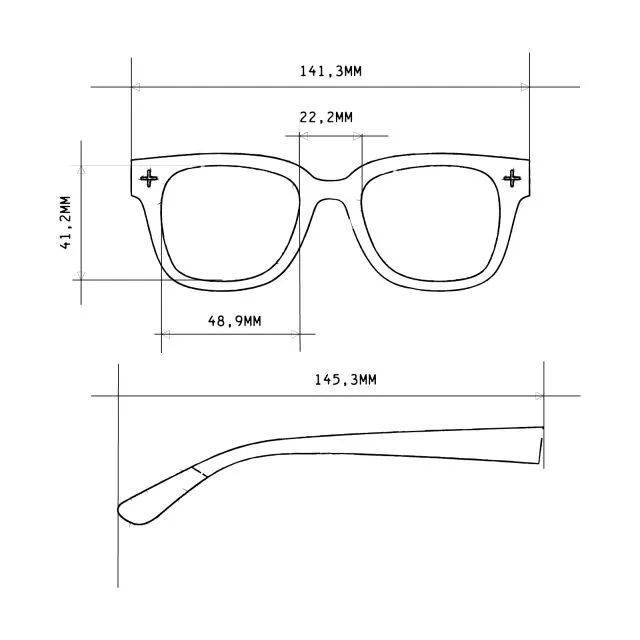 Sunglasses ANDY OK012-CH-BL