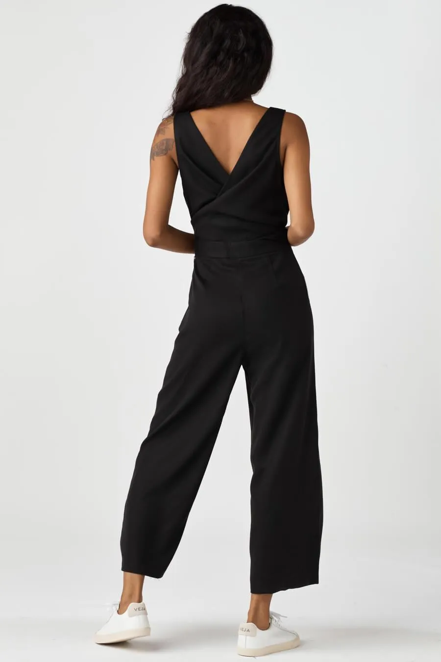 The Two Piece Apron Jumpsuit