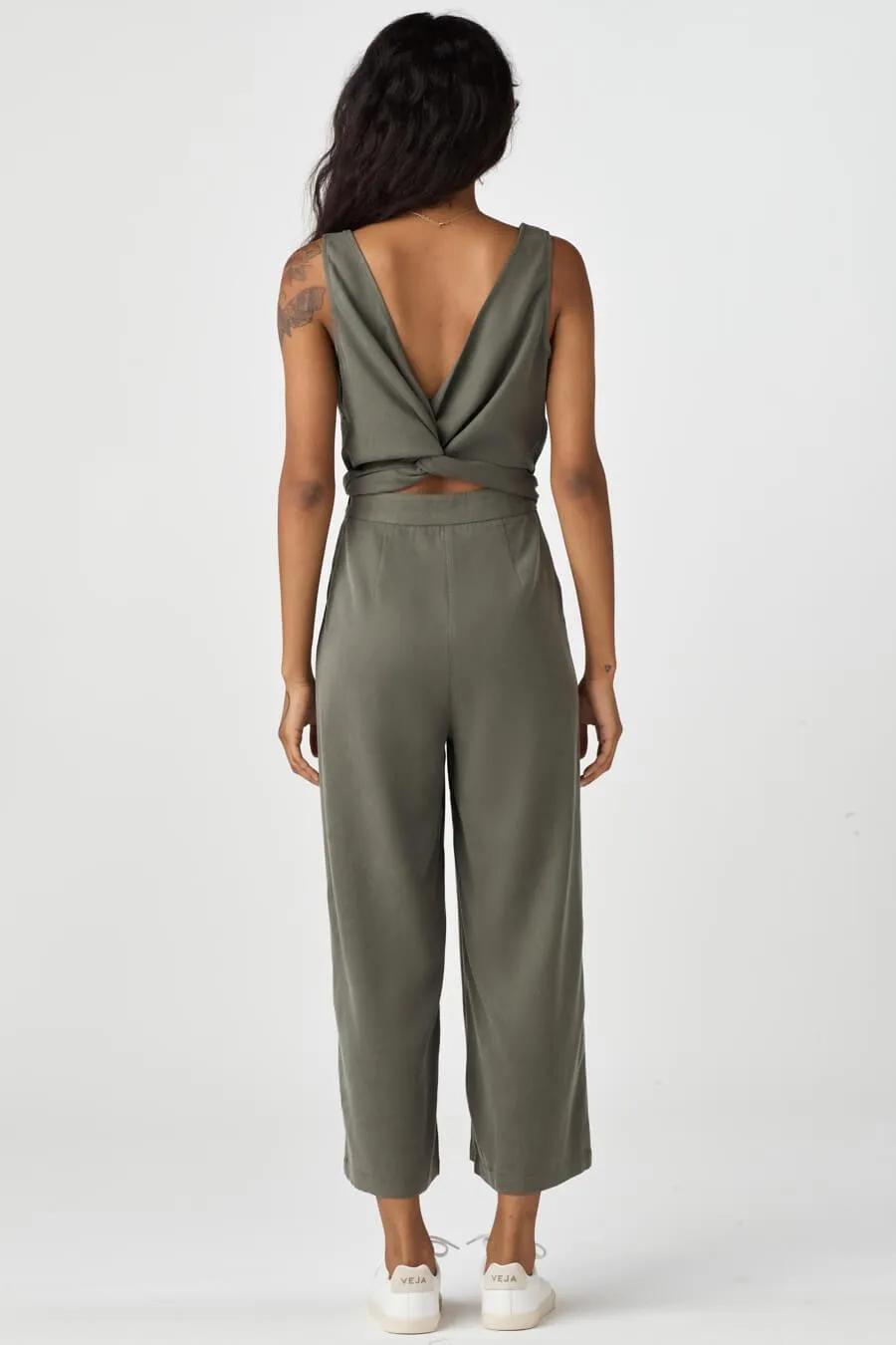 The Two Piece Apron Jumpsuit