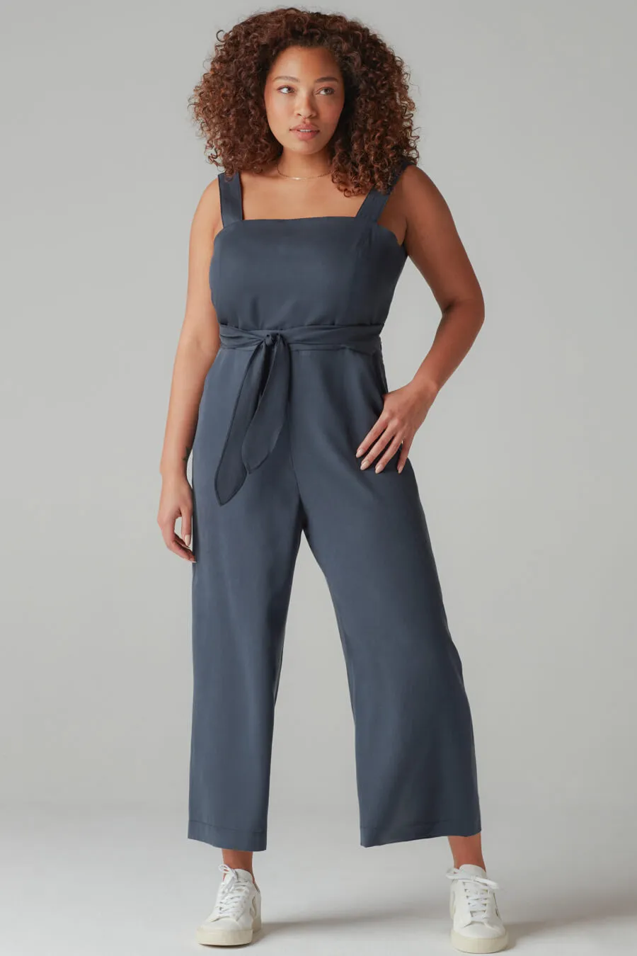 The Two Piece Apron Jumpsuit