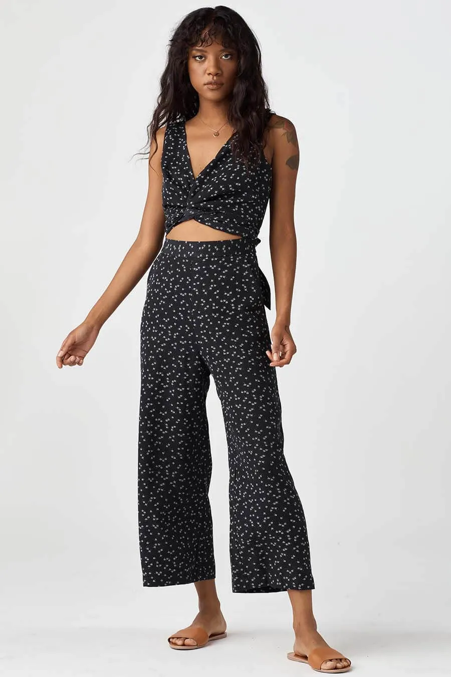 The Two Piece Apron Jumpsuit