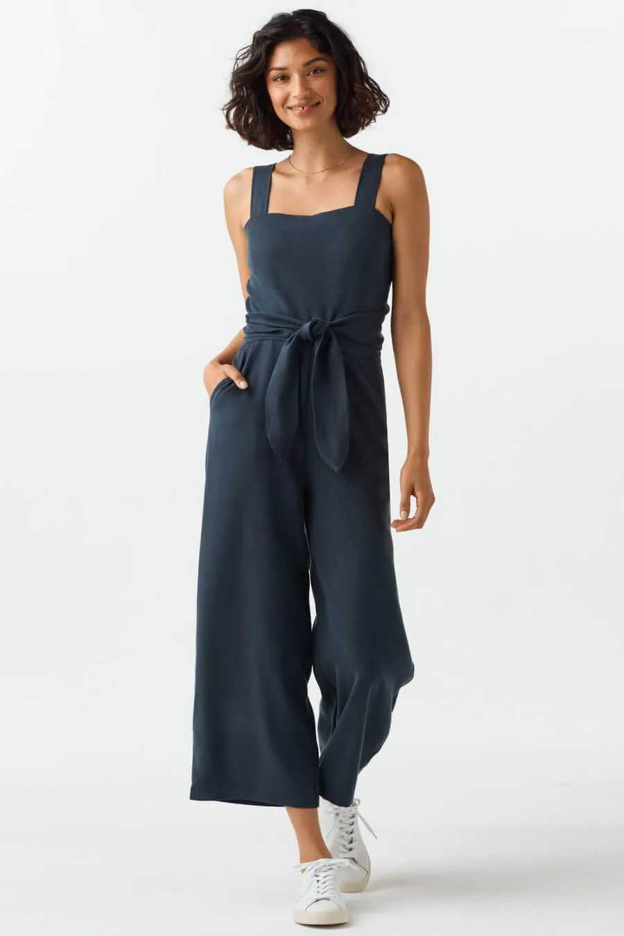 The Two Piece Apron Jumpsuit