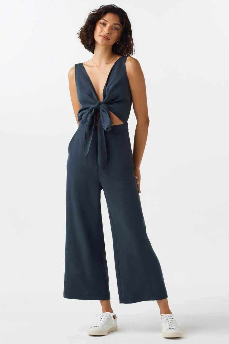 The Two Piece Apron Jumpsuit