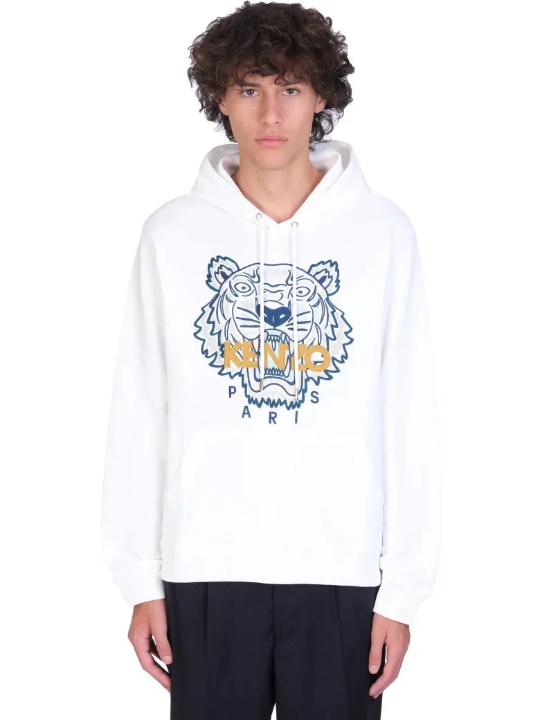 Tigre Hooded Sweatshirt (White)