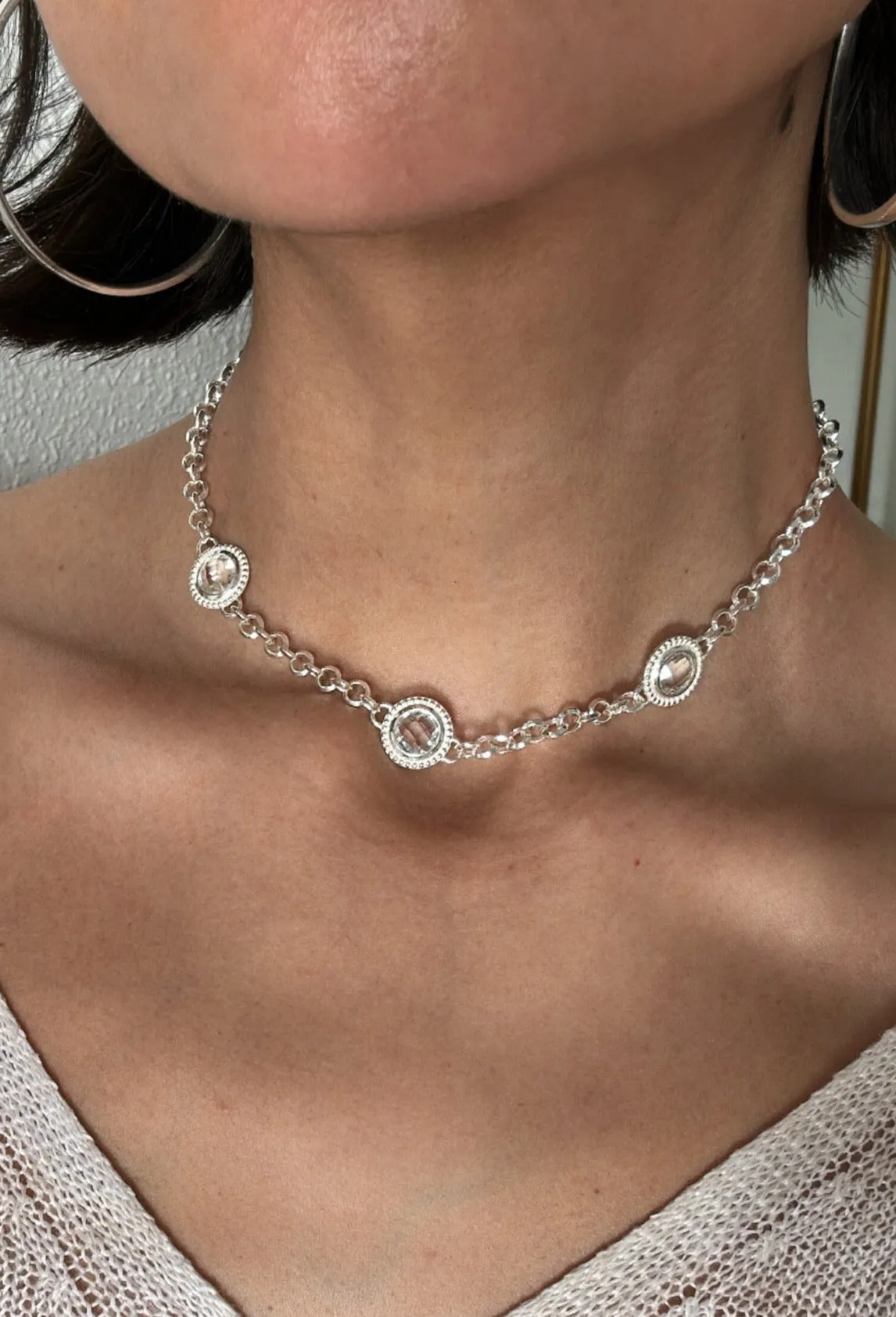 TIJANA Necklace | Silver