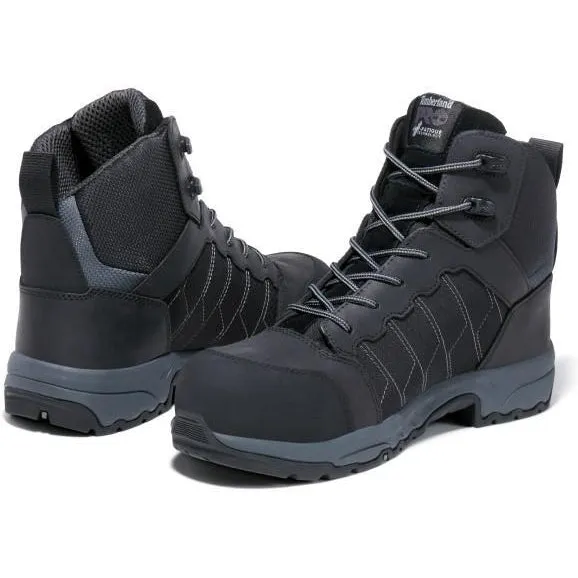 Timberland Pro Men's Payload 6" Comp Toe Work Boot- Black- TB0A27JB001