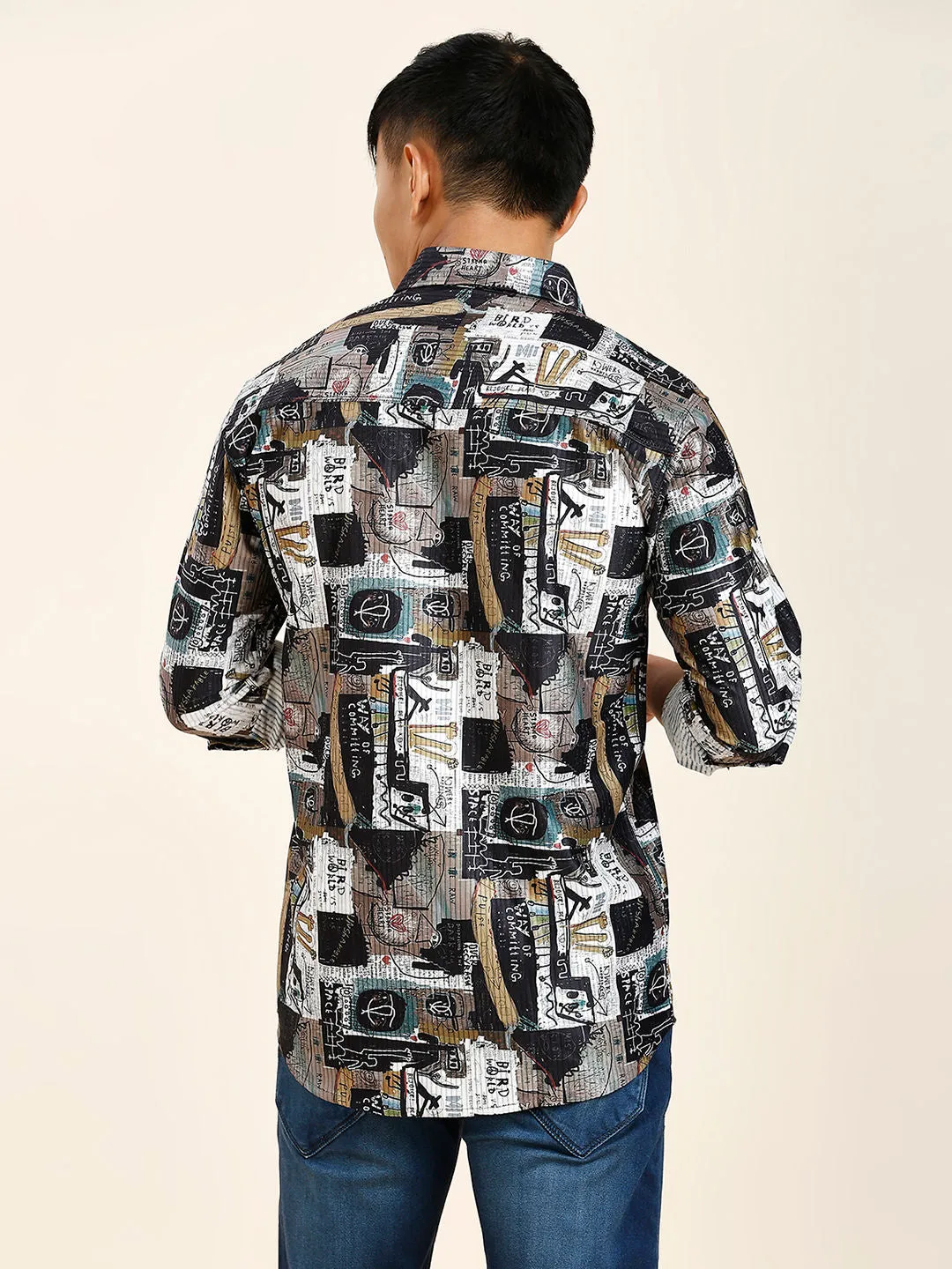 Turin Printed Men's Shirt