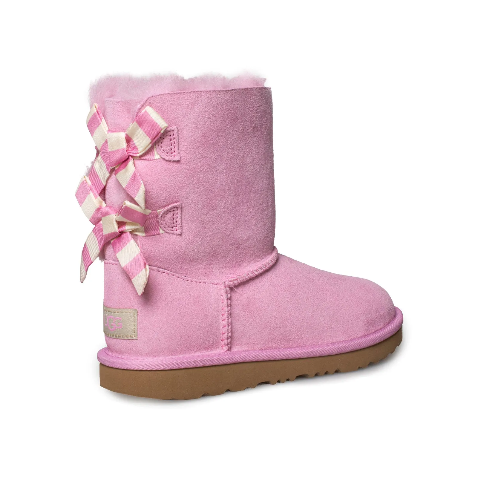 UGG Bailey Bow II Striped LPG Boots - Kid's