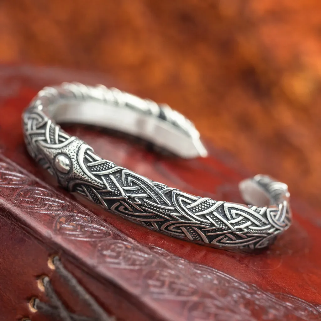 Viking Knotwork Arm Ring