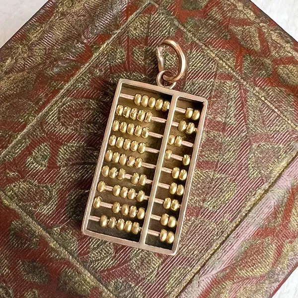 Vintage Abacus Charm