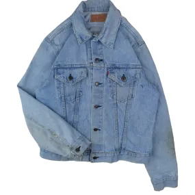 Vintage Lightwash Levis Jean Jacket - S